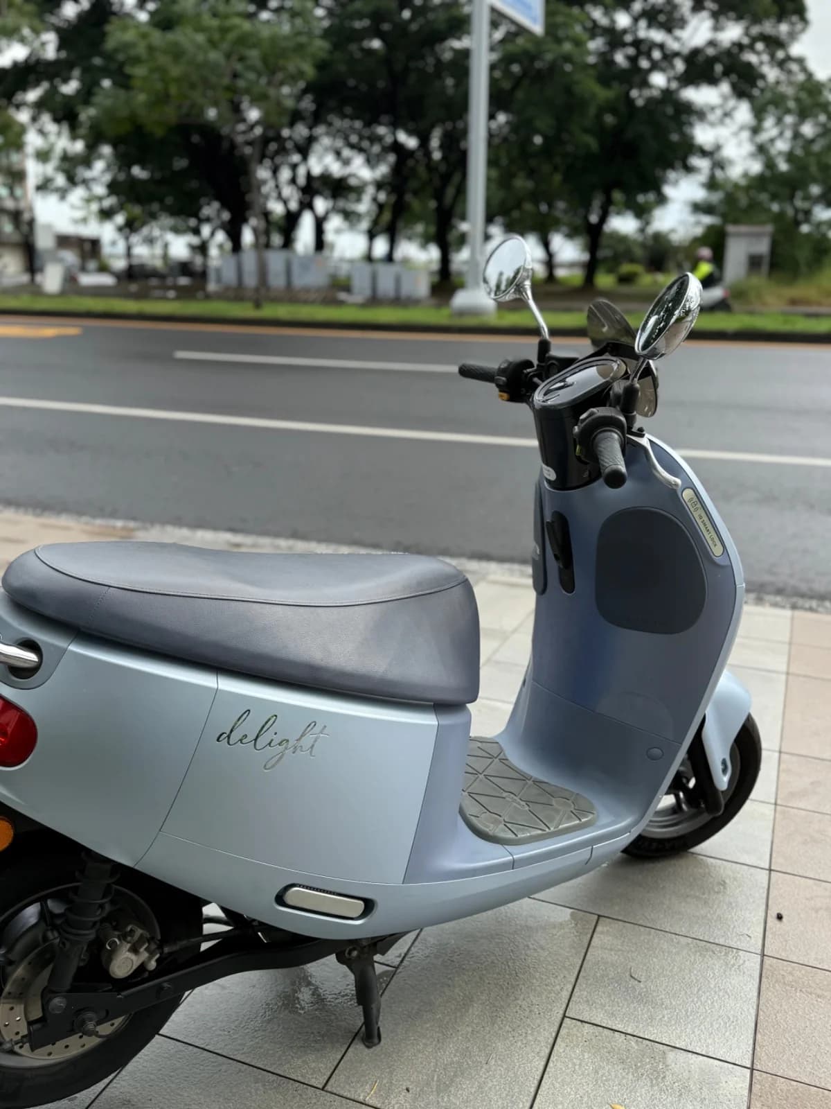 2022 Gogoro Delight｜銀藍輕巧、皮帶免維護好入手｜里程1.3萬 5