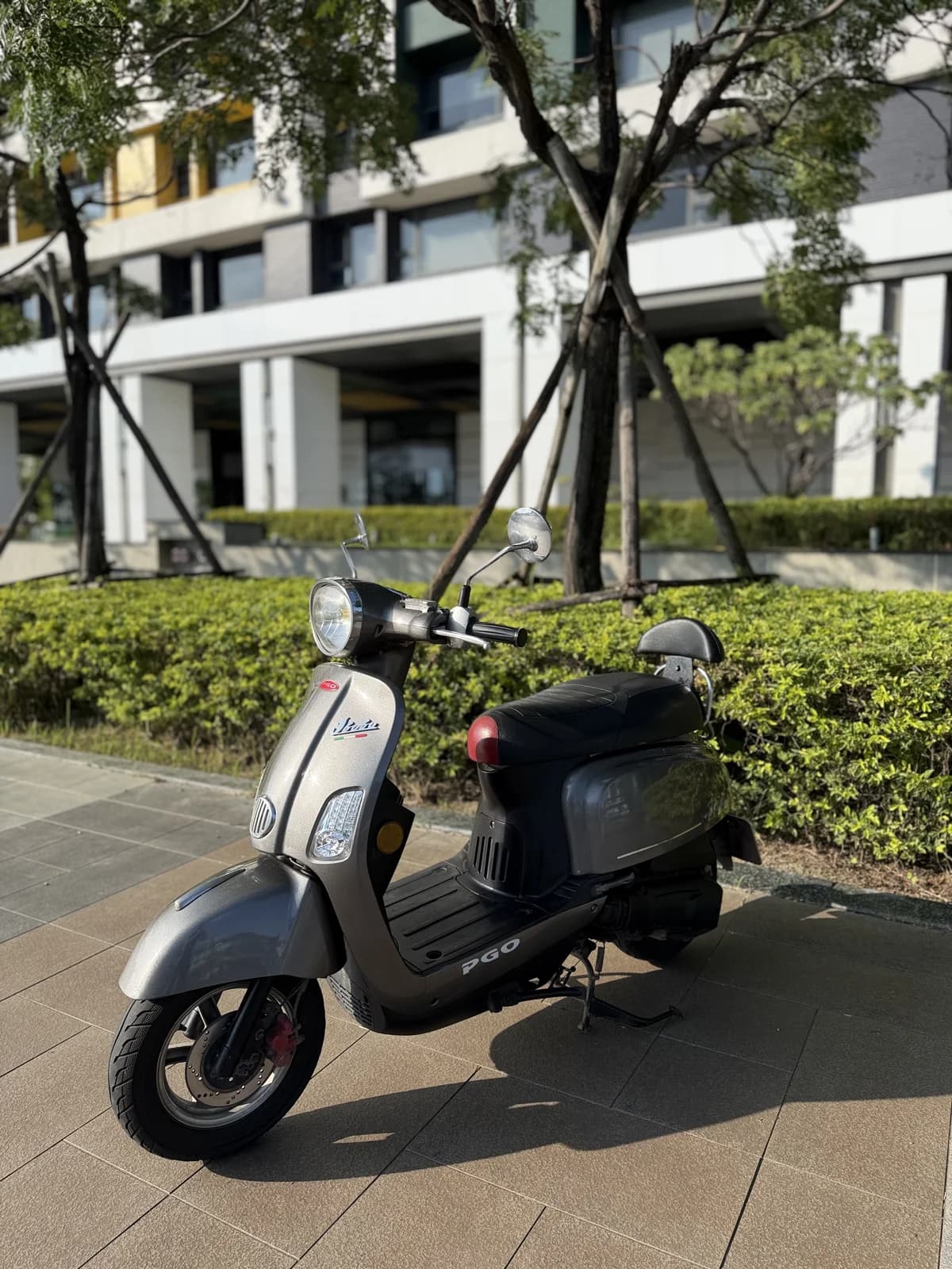 2013 PGO J-bubu 115｜歐式復古圓燈｜深灰 3