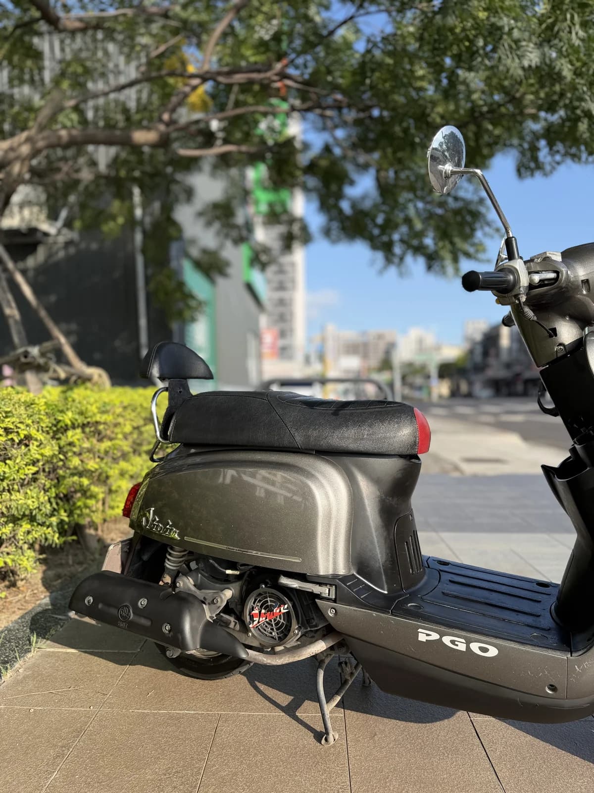 2013 PGO J-bubu 115｜歐式復古圓燈｜深灰 7