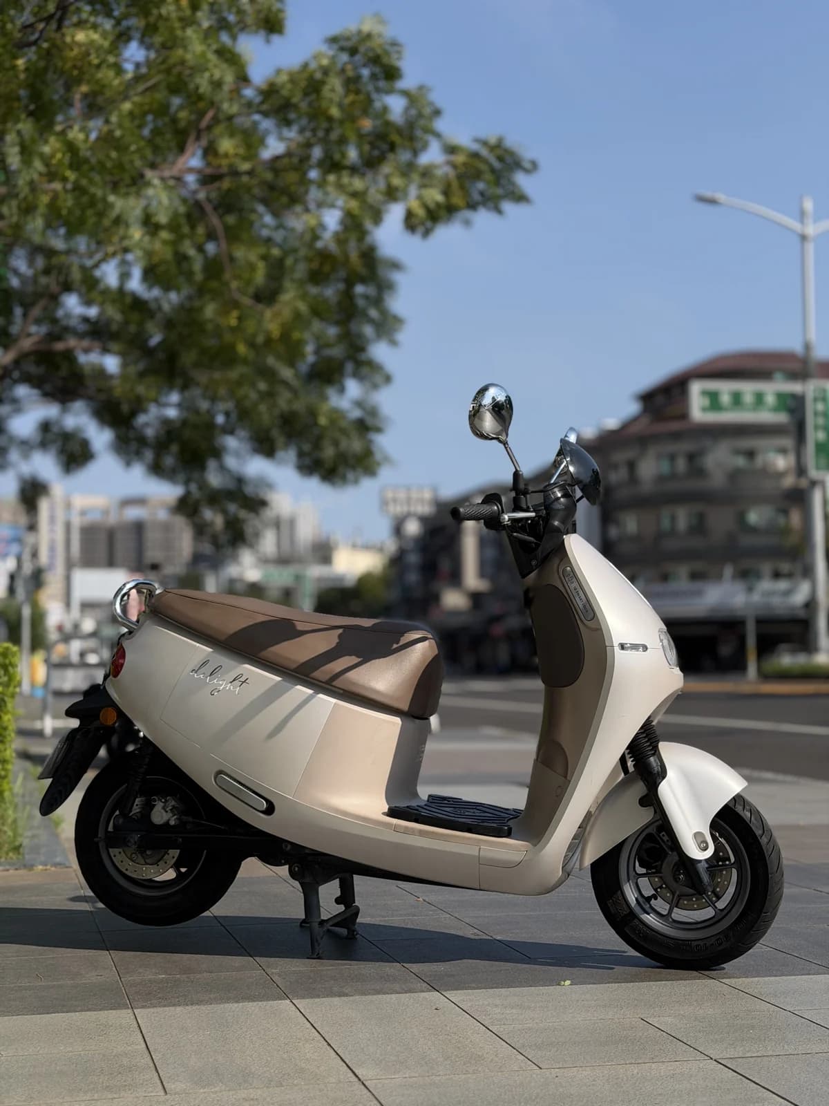2023 Gogoro Delight｜質感奶茶色，女用熱門皮帶傳動｜里程1.3萬 5