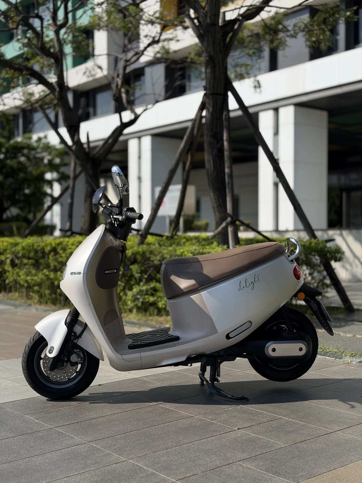 2023 Gogoro Delight｜質感奶茶色，女用熱門皮帶傳動｜里程1.3萬 4