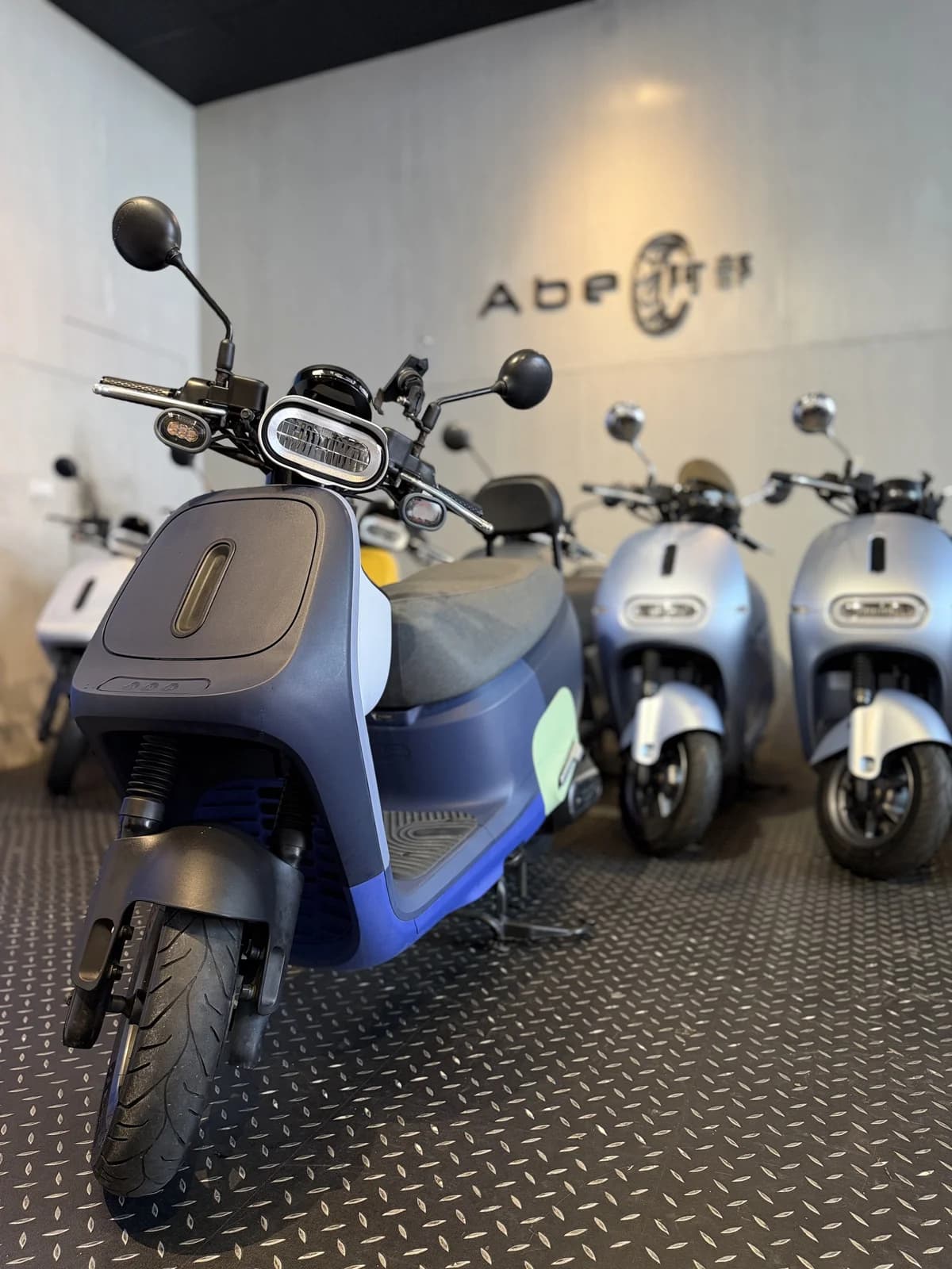 2023 Gogoro VIVA MIX｜深藍色皮帶傳動｜里程1.2萬